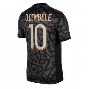 Paris Saint-Germain Ousmane Dembele #10 Replica Third Stadium Shirt 2023-24 Short Sleeve